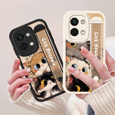 一加ACE3V手机壳2pro全包1+13支架ACE3防摔11R腕带可爱猫咪