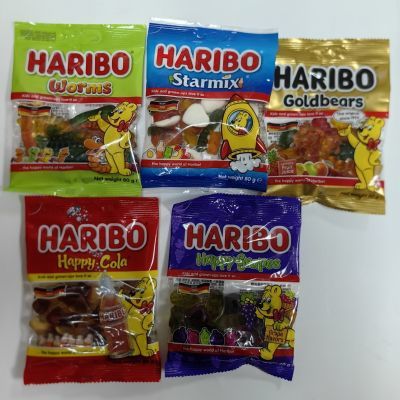 临期哈瑞宝HARIBO小熊金熊可乐橡皮糖混合水果进口儿童软糖