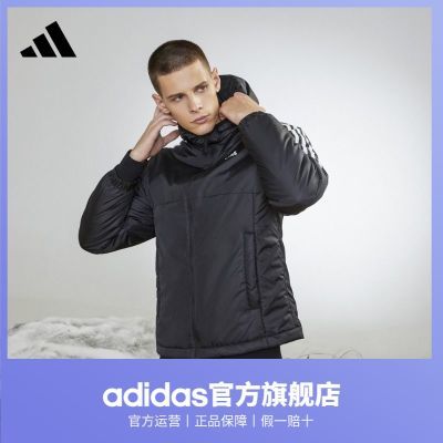 adidas阿迪达斯官方轻运动男装冬季休闲户外保暖连帽棉服