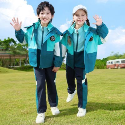 小学生校服冬季儿童秋冬三合一加厚一年级户外春秋套装英伦风运动