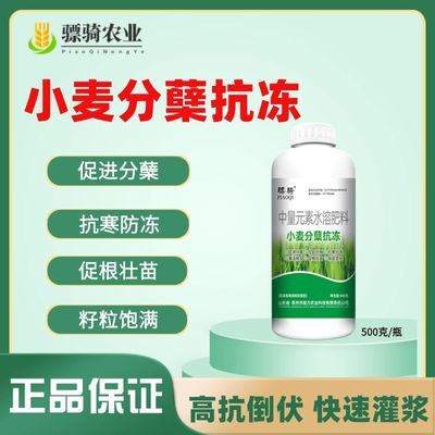 小麦专用肥升级版促分蘖增穗粒抗寒抗冻促返青灌浆抗倒伏水溶肥料