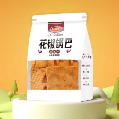 好趣多手工400g麻辣味芝麻味388g花椒火锅味锅巴陕西特产休闲零食优惠商品图片