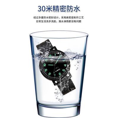 学生公务员考试专用百搭防水夜光手表初高中小清新学院简约石英表