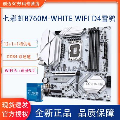 ڲ߲ʺB760M-WHITE WIFI D4ѩ^i5 12600KFװװ 1519Ԫ