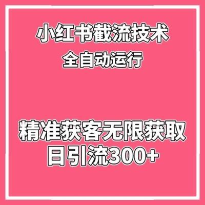 2025小红书全套视频课程无货源起号开店矩阵私域运营零基础变