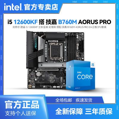 ڲINTEL i5 12600KFװ  B760M AORUS PRO羺 D4 Uװ 1859Ԫ