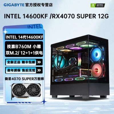 ڲ΢RTX4070 SUPER 12G  i5 14600KF߶˵羺ϷDIYװ6649Ԫ