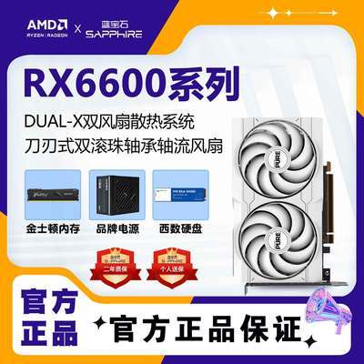 ȫʯRX6600 8G D6 ׽Կ1389Ԫ