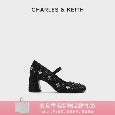 ڲCHARLES&KEITH24ƷCK1-60920388߸ԲͷЬŮ439Ԫ