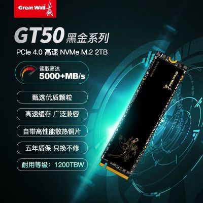 ڲ GT50 2TB M.2̬ӲSSD̨ʽʼǱӲNVMe PCIe4.0 559Ԫ