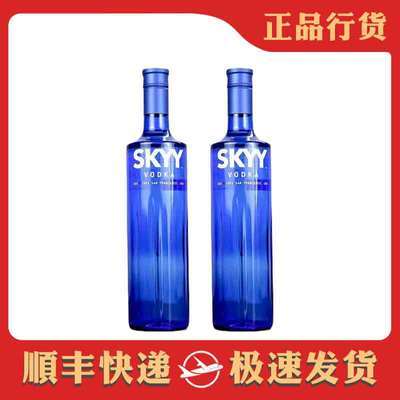 ڲл롿ԭζؼSkyy Vodka750ml*2 ˫֧װ 74.9Ԫ