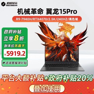 ڲ20%е15Pro R9-7940H 4070ϷʼǱ 7399Ԫ