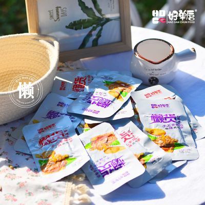 正宗好单唇懒货素捆肠手撕素肉豆制品辣条条小零食老式包邮散装