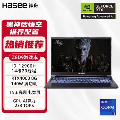 ڲսZ8D9ϷʼǱi9-12900H/RTX4060Ѫֱ5399Ԫ