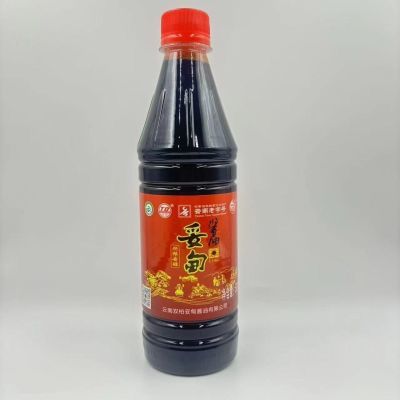 云南楚雄妥甸酱油500ml烹饪炒米线调味品传统纯天然瓶装老式