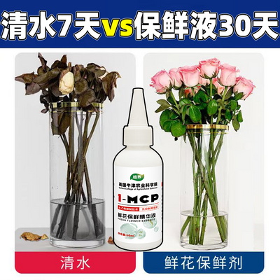 【英国牛津】延长花期鲜花专用杀菌消毒花店醒花二氧化氯精华液