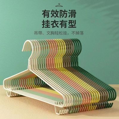 加粗加厚成人衣架阳台防滑无痕衣架宿舍晒衣服架子家用衣挂清仓款