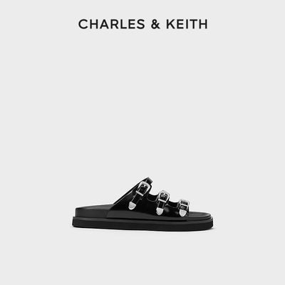 ڲCHARLES&KEITH24ƷCK1-70580226ʱ⴩ƤۺЬŮ307Ԫ