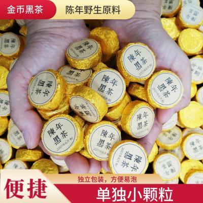湖南安化黑茶正宗陈年金币茶沱茶安华黑茶速泡便捷金花黑茶系列