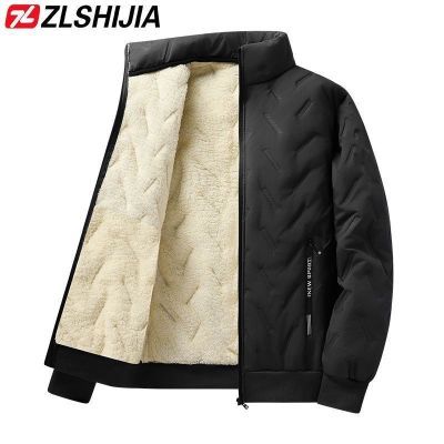 战狼世家棉衣男冬季保暖羽绒棉衣加厚保暖轻便加绒羊羔绒内里冬装