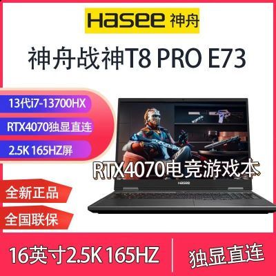 ڲսT8P E73 i7-13700HX/4070 8GѪԵ羺ϷʼǱ6399Ԫ