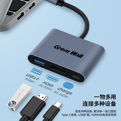 ڲTypeCתHDMIתHUBչתͷ4KͶֻUSB3.028.4Ԫ