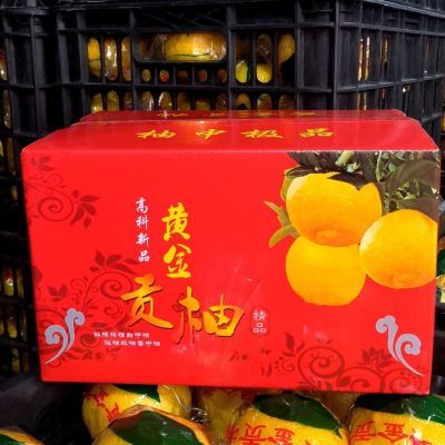 【精选品质】湖南怀化洪江黄金贡柚春香桔象山青彩箱礼盒