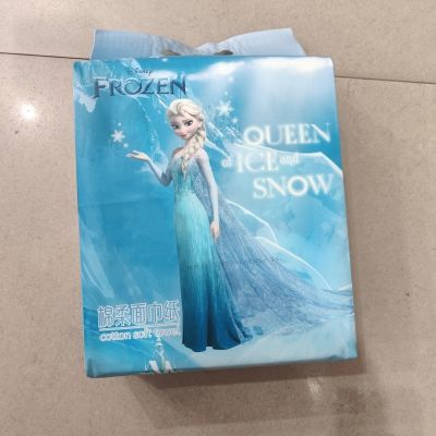 公主艾莎迪士尼悬挂加厚洗脸冰雪奇缘家用纯棉干湿两用爱莎卡通