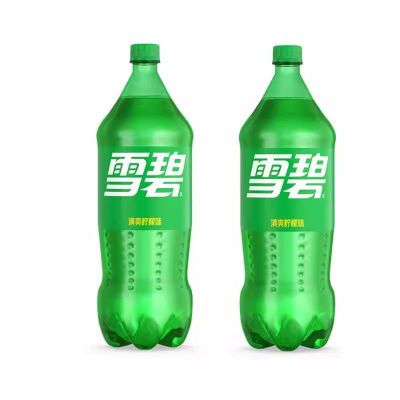 2L雪碧1*2瓶装清爽柠檬味汽水