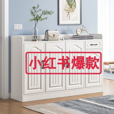 新年入户门口鞋柜超大家用新款网红玄关柜置物柜室外楼道防尘鞋架