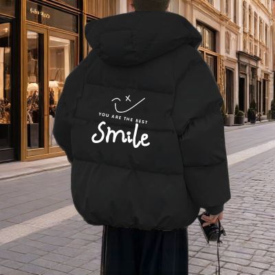 男士连帽棉衣2024新款秋冬季休闲百搭棉服保暖防寒棉袄面包服外套