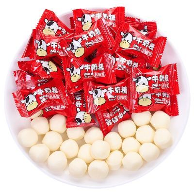 牛奶糖结婚糖果喜糖牛奶糖原味老牌子婚庆软糖招待年货散装批发