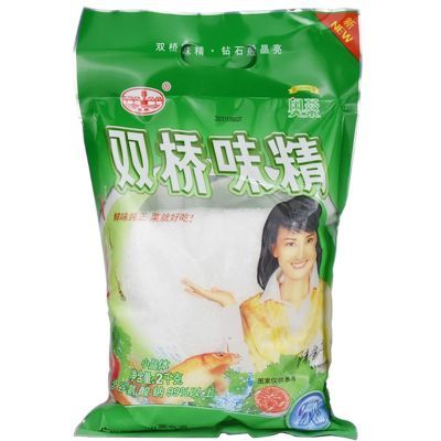 正宗 双桥小晶体粗味精2kg商用大袋装无盐颗粒粗味精增鲜调味