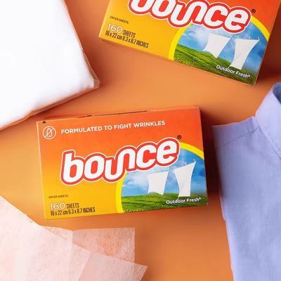 美国进口Bounce邦氏四合一抗静电除皱柔顺纸香衣纸烘干机用