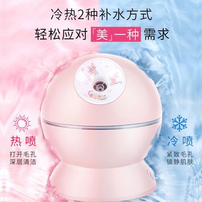 金稻蒸脸器冷热双喷家用纳米大喷雾打开毛孔保湿小型面部补水仪