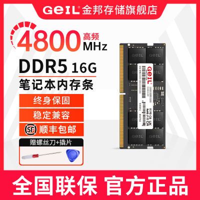 ڲGeIL16G DDR5 4800 ʼǱڴϷ羺ڴȫԭװ 193.8Ԫ