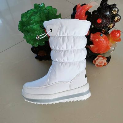 2025东北加厚女士雪地靴EVA鞋底内增高保暖棉鞋长筒棉靴高筒防滑