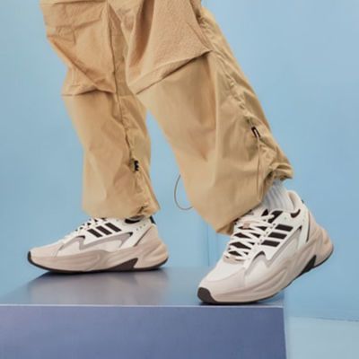 Adidas阿迪达斯OZWAVE男女同款低帮舒适轻便耐磨运动休闲鞋JR3201