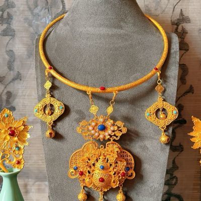 兰兮手作 福禄璎珞一整套(喷漆改色,有相关过敏原慎拍)【7天内发货】