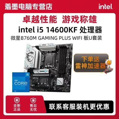 Ӣضi5 14600KFװ΢ B760M GAMING PLUS WIFI D5Uװ1949Ԫ