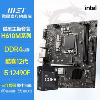 Ӣض12i5 12490Fװ΢H610M-G WIFI D4CPUװ1069Ԫ
