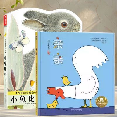 亮丽精美触摸书小兔比利低幼宝宝翻翻触摸亲子绘本