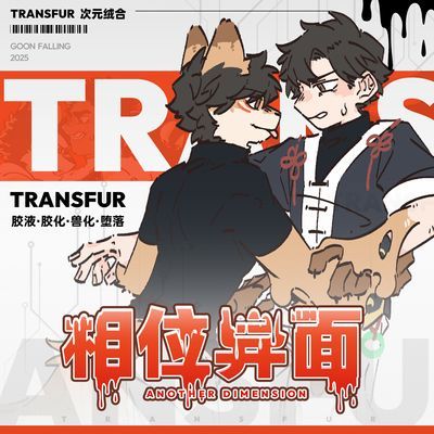 【余量上架】相位异面胶化TF企划 furry盲盒立牌tran