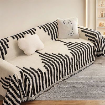 沙发2025四季新款通用防猫套罩全包雪尼尔万能套子巾盖布垫子