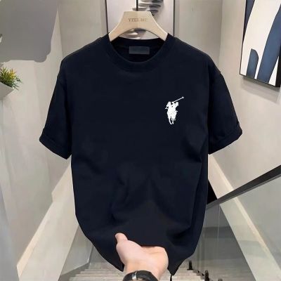 夏季短袖简约美式圆领t恤ins潮牌宽松潮流洋气时尚休闲衣欧美风