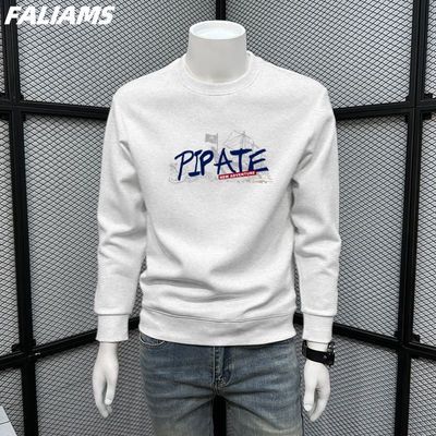 百亿补贴：FALIAMS 春季薄款2025年新款男女士潮流印花宽松百搭圆领长袖卫衣 11.9元