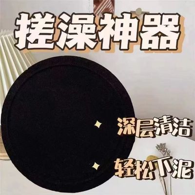 搓澡巾新款强力搓泥神器女双面带浴球洗澡巾家用起泡搓灰两用浴花