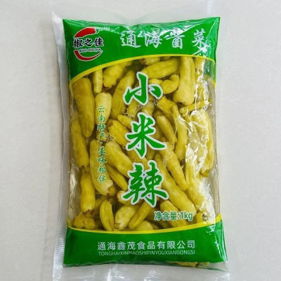 椒之佳1公斤小米辣云南特产商用风味泡菜野山凤爪调料批发包邮