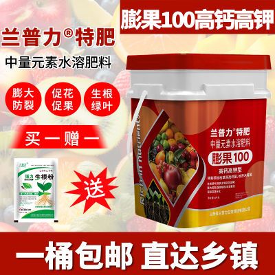 膨果100%高钙高钾冲施肥正品果树蔬菜大樱桃柑橘膨果有机水溶