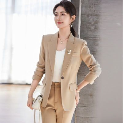 气质职业套装时尚女士正装春秋新款西装西服外套气质职业装工作服